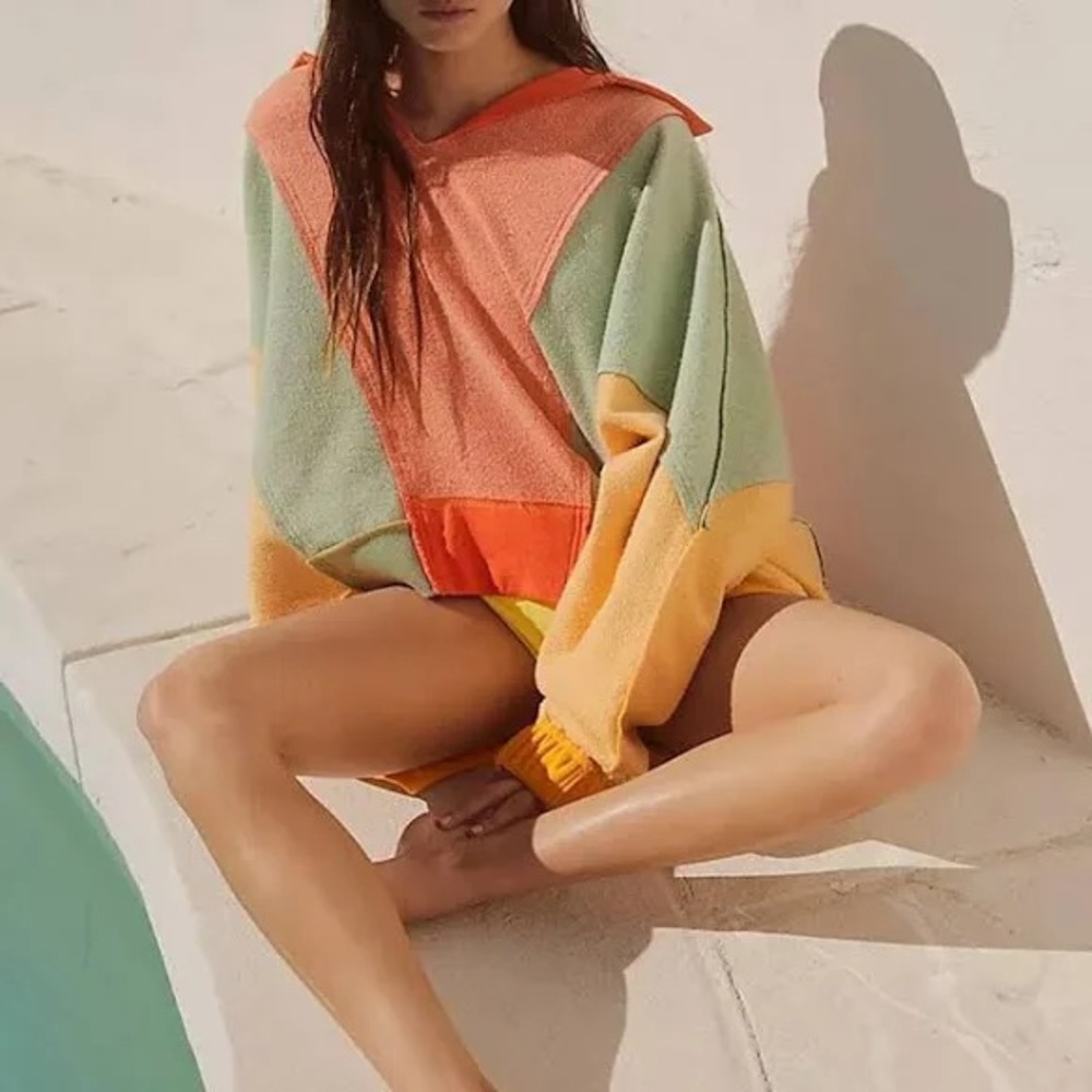 Free People Sidewalk Oversized Sweatshirt